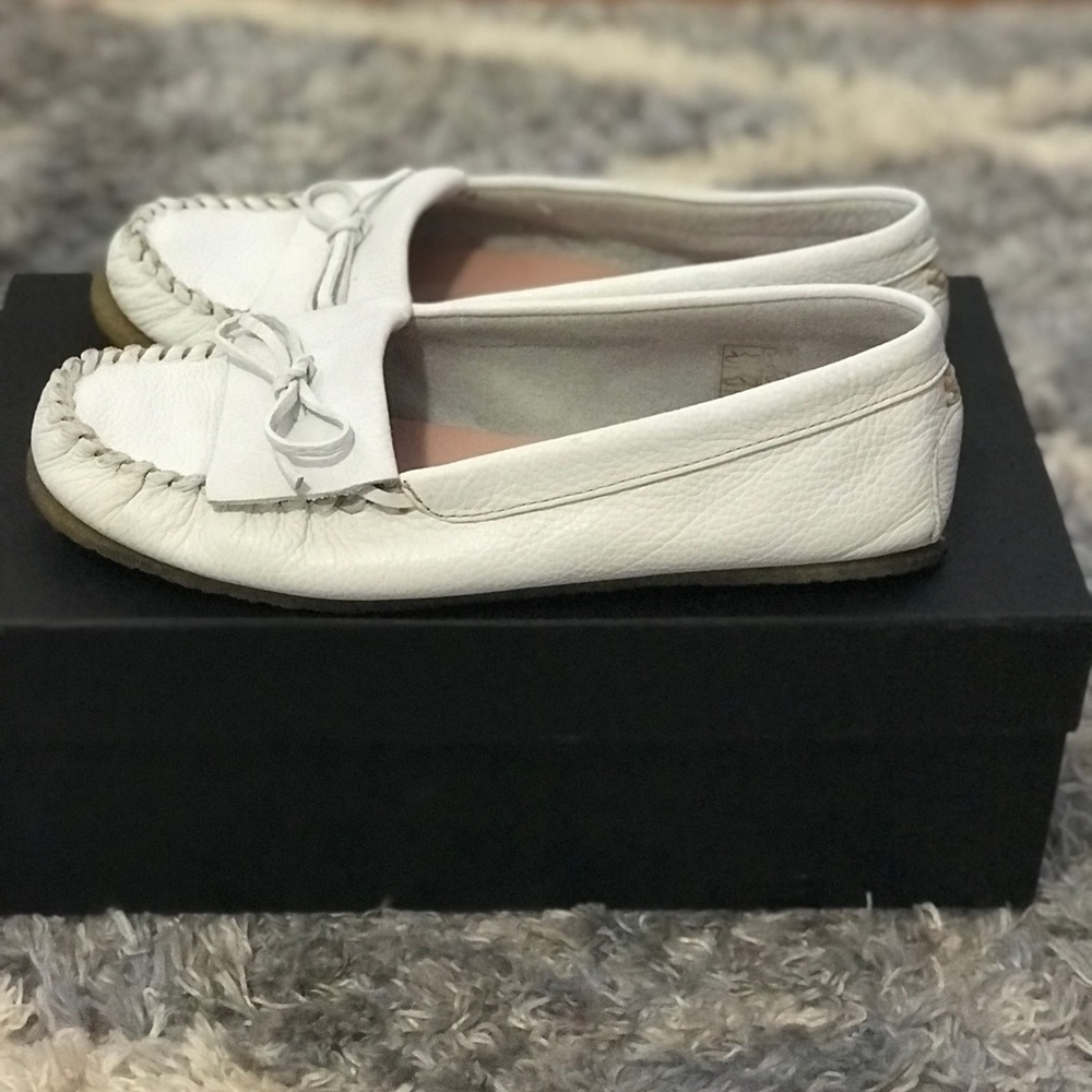 Jcrew white loafers - Picture 5 of 6